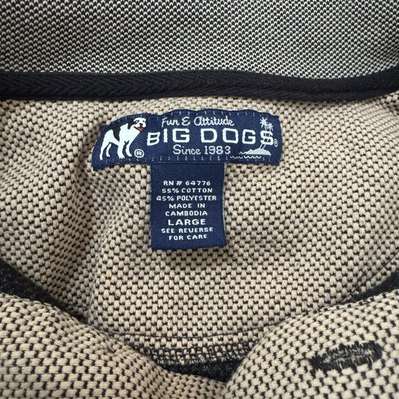 Vintage Big Dogs Polo Shirt Y2k - Picture 6 of 7